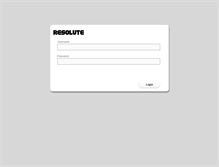 Tablet Screenshot of ftp.resoluteinc.com